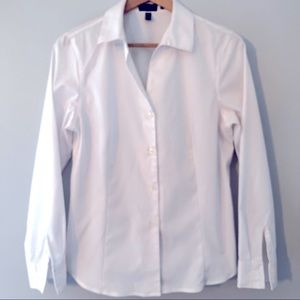 White button down dress shirt